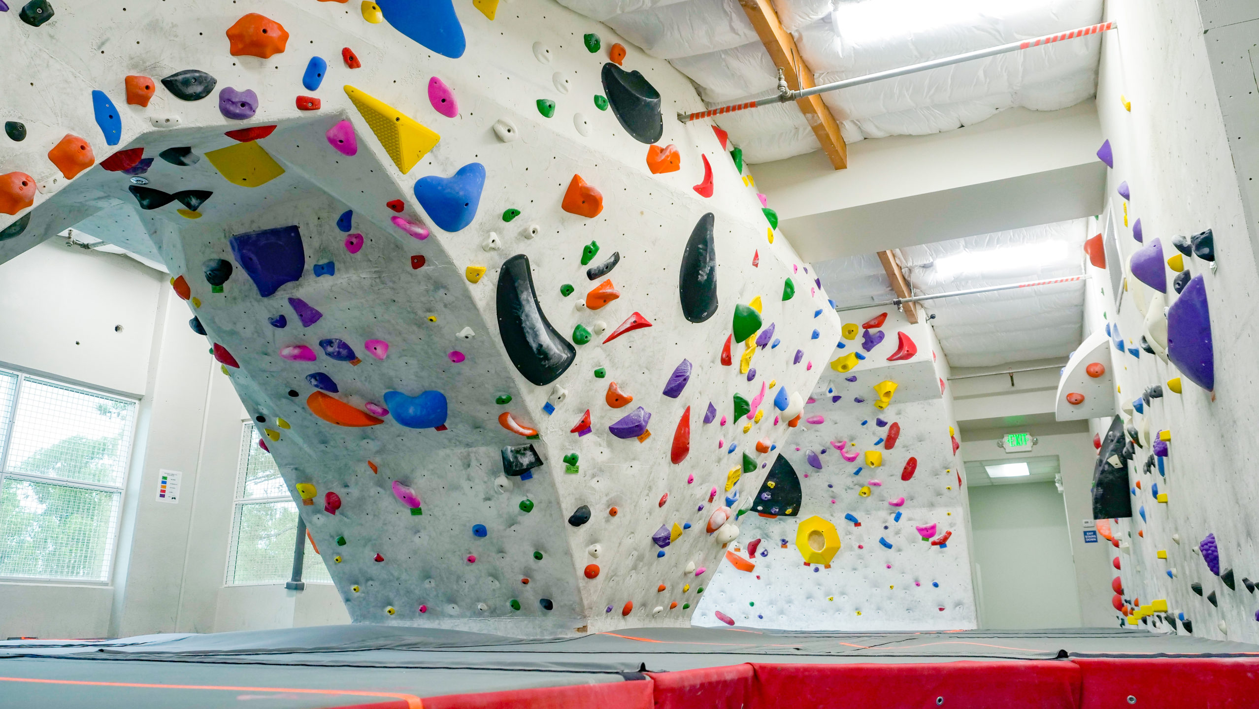 Aesthetic Indoor Rock Climbing Gym - Orange County, California