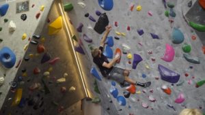 USA Climbing rock climbing competition at ACG