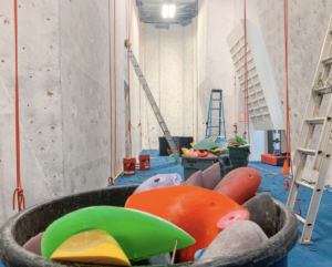 ACG top roping climbing gym area route reset March 5-7