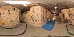 A) Bouldering & Lead Climbing Space